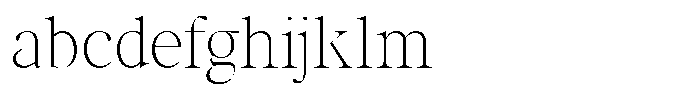 GC Backside Valley Thin FONT