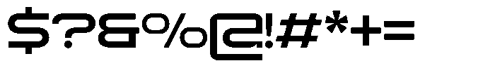 GC Bager Medium Font OTHER CHARS