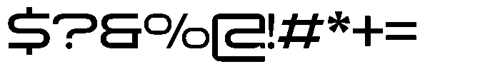 GC Bager Regular Font OTHER CHARS