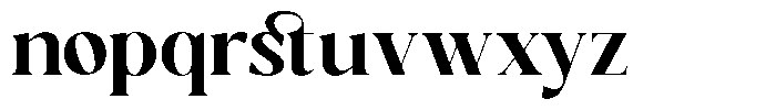 GC Blanca Bold Font LOWERCASE