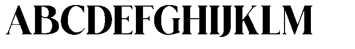 GC Blanca Extra Bold Font UPPERCASE