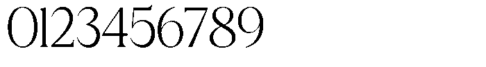 GC Blanca Extra Light Font OTHER CHARS