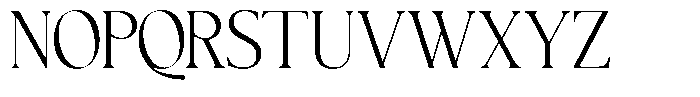 GC Blanca Extra Light Font UPPERCASE