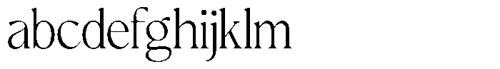 GC Blanca Extra Light FONT
