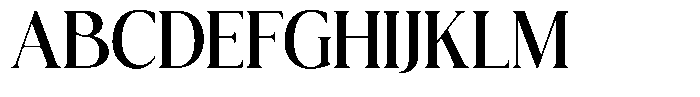GC Blanca Medium Font UPPERCASE