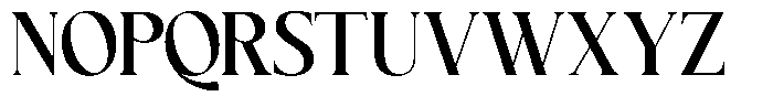 GC Blanca Medium Font UPPERCASE