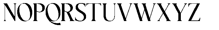 GC Blanca Regular Font UPPERCASE