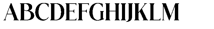 GC Blanca Semi Bold Font UPPERCASE