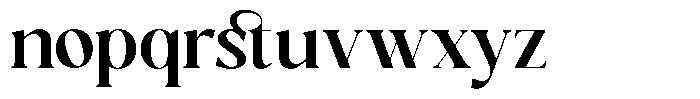 GC Blanca Semi Bold Font LOWERCASE