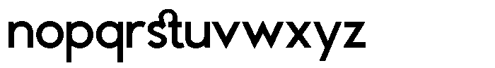 GC Calvo Regular Font LOWERCASE