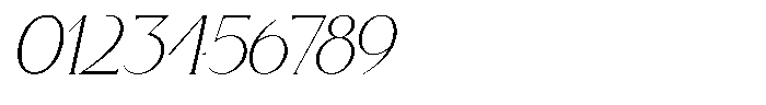 GC Cheline Slant Regular Font OTHER CHARS