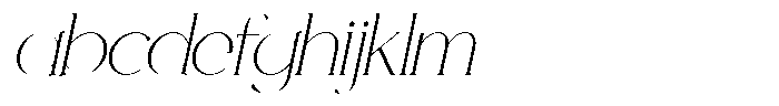 GC Cheline Slant Regular FONT