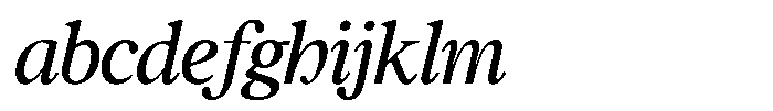 GC Chief Ranced Italic FONT