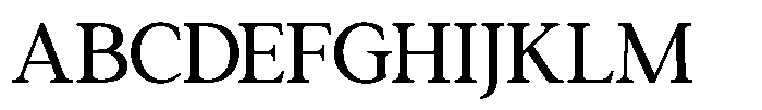 GC Chief Ranced Regular Font UPPERCASE