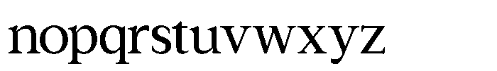 GC Chief Ranced Regular Font LOWERCASE
