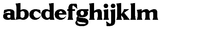 GC Chillon Extra Bold Text FONT