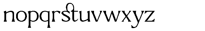 GC Chillon Light Text Font LOWERCASE