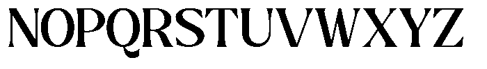 GC Chillon Medium Display Font UPPERCASE