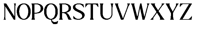 GC Chillon Regular Display Font UPPERCASE