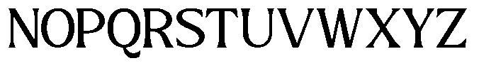 GC Chillon Regular Text Font UPPERCASE