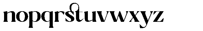 GC Chillon Semi Bold Display Font LOWERCASE