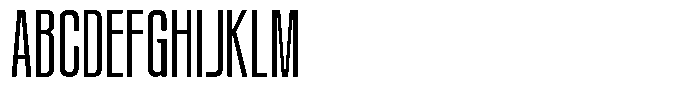GC Chroma Extra Light Font UPPERCASE