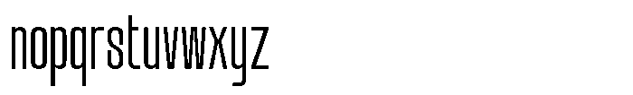 GC Chroma Extra Light Font LOWERCASE