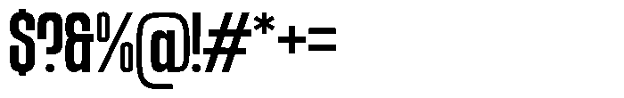 GC Chroma Medium Font OTHER CHARS