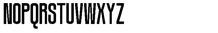 GC Chroma Regular Font UPPERCASE