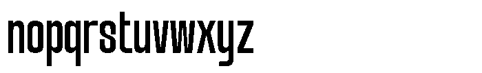 GC Chroma Regular Font LOWERCASE