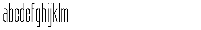 GC Chroma Thin FONT