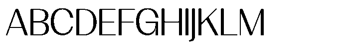 GC Clova Light Font UPPERCASE