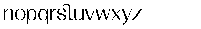 GC Clova Light Font LOWERCASE