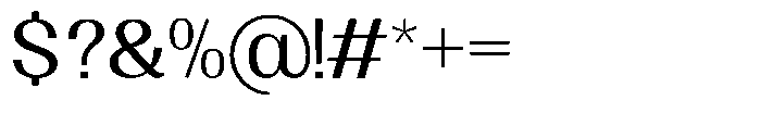 GC Clova Regular Font OTHER CHARS