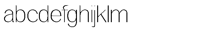 GC Clova Thin FONT