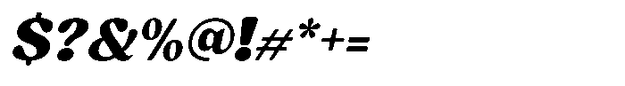 GC Club Brand Italic Font OTHER CHARS