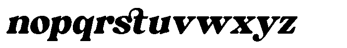 GC Club Brand Italic Font LOWERCASE