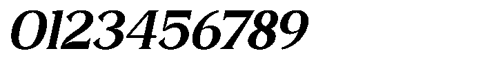 GC Commune Oblique Font OTHER CHARS