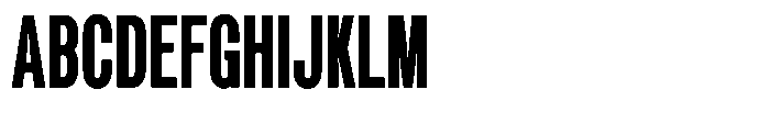 GC Conrode Regular Font UPPERCASE