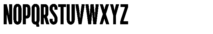 GC Conrode Regular Font UPPERCASE