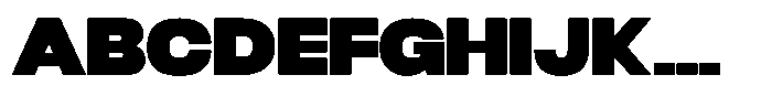 GC Dinko Font UPPERCASE