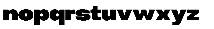 GC Dinko Font LOWERCASE
