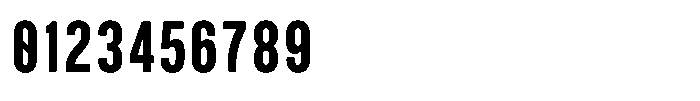 GC Dooze Medium Font OTHER CHARS