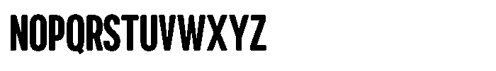 GC Dooze Medium Font UPPERCASE