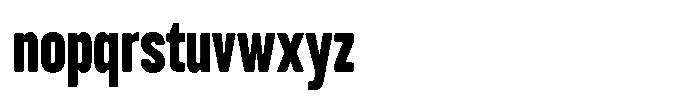GC Dooze Semi Bold Font LOWERCASE