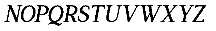 GC Driver Company  Italic Italic Font UPPERCASE