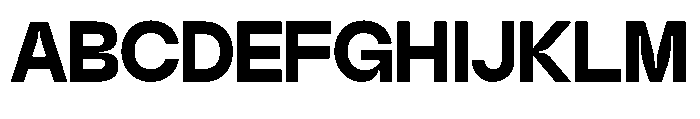 GC Gatuzo Bold Font UPPERCASE