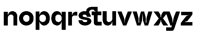 GC Gatuzo Bold Font LOWERCASE