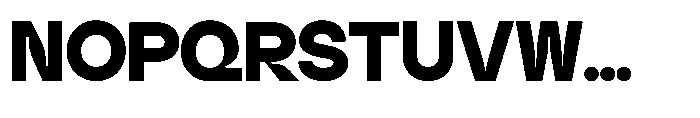 GC Gatuzo Extra Bold Font UPPERCASE