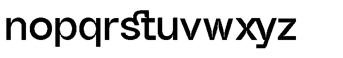 GC Gatuzo Medium Font LOWERCASE